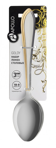 Купить Ложка столовая Apollo Goldy в интернет-магазине DNS. Характеристики, цена Apollo Goldy | 9342169.