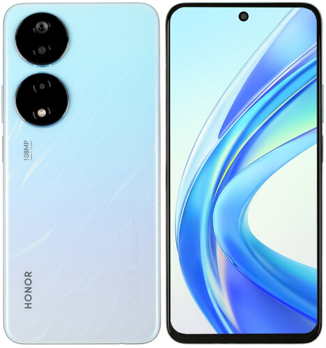 Купить 6.8" Смартфон HONOR X7b 128 ГБ голубой в интернет-магазине DNS. Характеристики, цена HONOR X7b | 5442446.