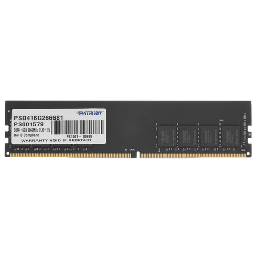 Купить Оперативная память Patriot Signature Line [PSD416G266681] 16 ГБ в интернет-магазине DNS. Характеристики, цена Patriot Signature Line | 1695583.