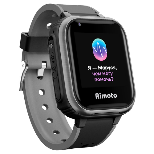 Купить Детские часы Кнопка Жизни Aimoto IQ черный в интернет-магазине DNS. Характеристики, цена Кнопка Жизни Aimoto IQ | 4842692.