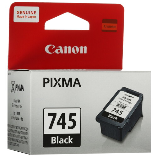 Купить Картридж Canon PG-745 черный в интернет-магазине DNS. Характеристики, цена Canon PG-745 | 5637639.