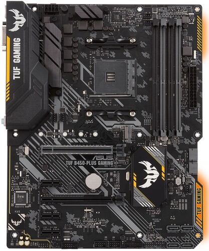 Купить Материнская плата ASUS TUF B450-PLUS GAMING в интернет-магазине DNS. Характеристики, цена ASUS TUF B450-PLUS GAMING | 1275071.