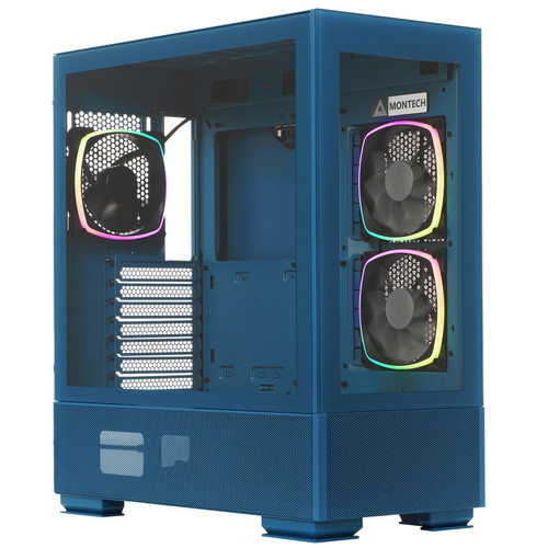 Купить Корпус MONTECH SKY TWO [SKY TWO Morocco Blue] синий в интернет-магазине DNS. Характеристики, цена MONTECH SKY TWO | 5077852.