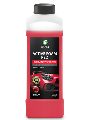 Купить Автошампунь для бесконтактной мойки GRASS Active Foam Red в интернет-магазине DNS. Характеристики, цена GRASS Active Foam Red | 5306508.