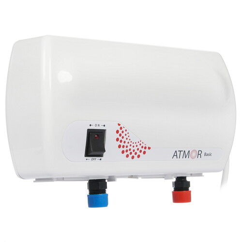 Купить Водонагреватель электрический Atmor Basic 3.5 Душ в интернет ...