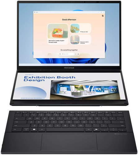Купить 14" Ноутбук ASUS Zenbook DUO UX8406CA серый в интернет-магазине DNS. Характеристики, цена ASUS Zenbook DUO UX8406CA | 9356952.