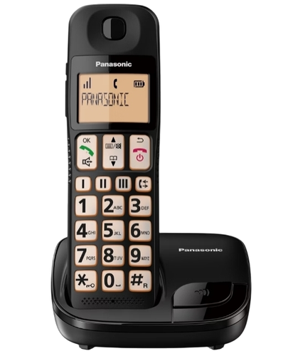Купить Телефон беспроводной (DECT) Panasonic KX-TGE110UCB в интернет-магазине DNS. Характеристики, цена Panasonic KX-TGE110UCB | 9275410.