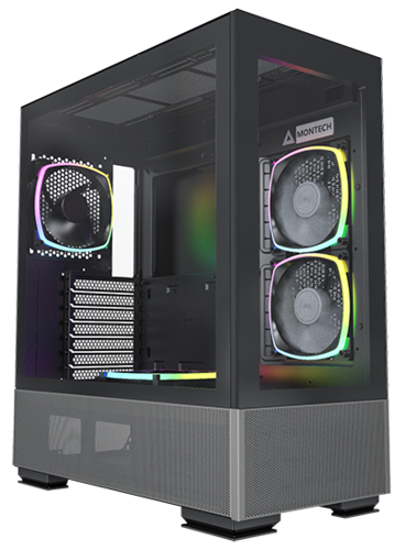 Купить Корпус MONTECH SKY TWO [SKY TWO Black] черный в интернет-магазине DNS. Характеристики, цена MONTECH SKY TWO | 5077708.