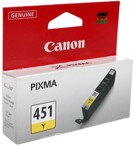 Купить Картридж Canon CLI-451Y желтый в интернет-магазине DNS. Характеристики, цена Canon CLI-451Y | 0161227.