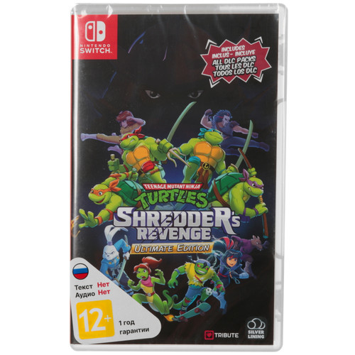 Купить Игра Teenage Mutant Ninja Turtles: Shredder's Revenge - Ultimate Edition (Switch) в интернет-магазине DNS. Характеристики, цена Teenage Mutant Ninja Turtles: Shredder's Revenge - Ultimate Edition | 5626259.