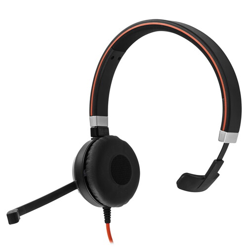 Купить Проводная моногарнитура Jabra EVOLVE 40 MS Mono USB черный в ...