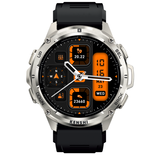 Купить Смарт-часы KENSHI Kinetic Pro X1 в интернет-магазине DNS. Характеристики, цена KENSHI Kinetic Pro X1 | 9163295.