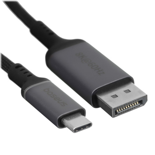Купить Кабель однонаправленный Baseus DisplayPort - USB Type-C, 1.5 м в интернет-магазине DNS. Характеристики, цена  | 5492324.