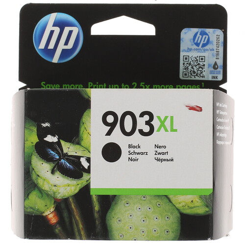 Купить Картридж HP 903XL (T6M15AE) черный в интернет-магазине DNS. Характеристики, цена HP 903XL (T6M15AE) | 7981781.