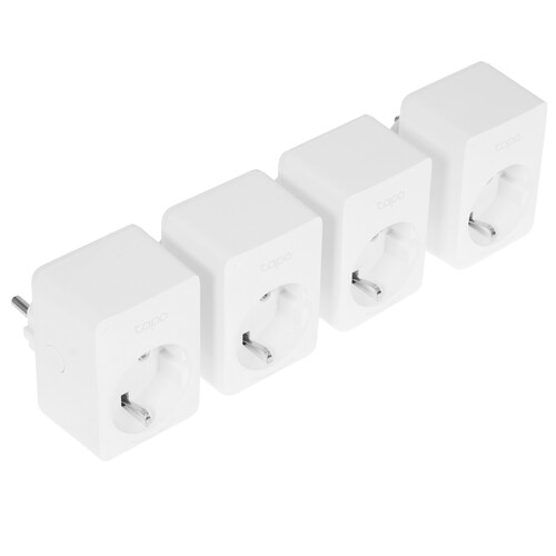 Купить Комплект умных розеток TP-Link TAPO P100(4-PACK) в интернет-магазине DNS. Характеристики, цена TP-Link TAPO P100(4-PACK) | 5096941.