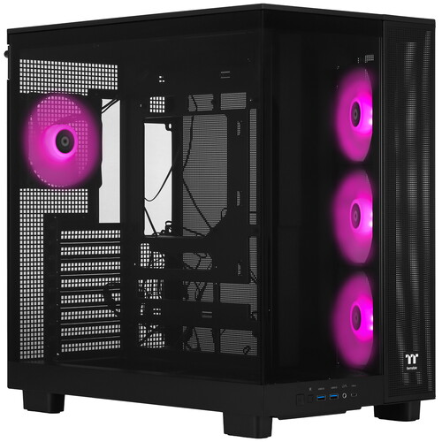 Купить Корпус Thermaltake View 380 XL TG ARGB [CA-11E-00M1WN-00] черный в интернет-магазине DNS. Характеристики, цена Thermaltake View 380 XL TG ARGB | 5612980.
