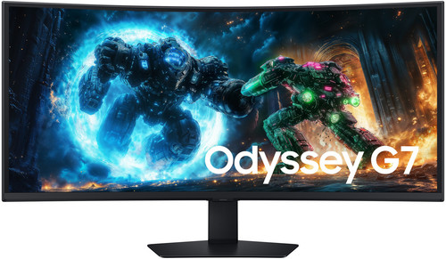 Купить 40" Монитор Samsung Odyssey G7 G75F S40FG756EI черный в интернет-магазине DNS. Характеристики, цена Samsung Odyssey G7 G75F S40FG756EI | 9287040.