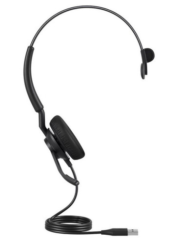 Купить Проводная моногарнитура Jabra Engage 40 USB-A UC Mono  черный 2025 в интернет-магазине DNS. Характеристики, цена Jabra Engage 40 USB-A UC Mono | 9291718.
