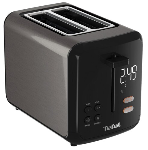 Купить Тостер Tefal Ultimate Digital Control Panel TT3228E0 черный в интернет-магазине DNS. Характеристики, цена Tefal Ultimate Digital Control Panel TT3228E0 | 9225082.