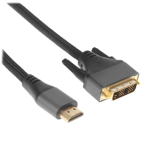 Купить Кабель однонаправленный Cablexpert HDMI - DVI-D, 1.8 м в интернет-магазине DNS. Характеристики, цена  | 9059991.