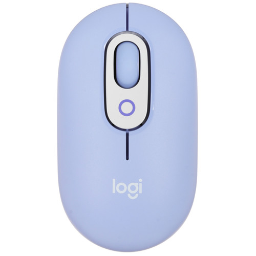 Купить Мышь беспроводная Logitech POP Mouse [910-007398] сиреневый в интернет-магазине DNS. Характеристики, цена Logitech POP Mouse | 5638346.