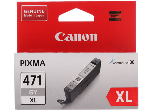 Купить Картридж Canon CLI-471GY XL серый в интернет-магазине DNS. Характеристики, цена Canon CLI-471GY XL | 1040140.