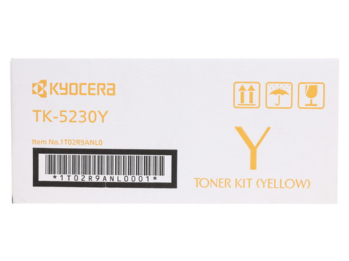 Купить Картридж лазерный Kyocera TK-5230Y желтый, с чипом в интернет-магазине DNS. Характеристики, цена Kyocera TK-5230Y | 1109841.