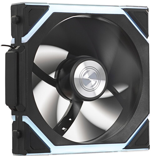 Купить Реверсный вентилятор LIAN LI UNI FAN SL WIRELESS 120 Reverse Blade [G99.12RSL1W1B.R0] черный в интернет-магазине DNS. Характеристики, цена LIAN LI UNI FAN SL WIRELESS 120 Reverse Blade | 5604343.