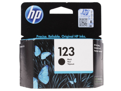 Купить Картридж HP 123 (F6V17AE) черный в интернет-магазине DNS. Характеристики, цена HP 123 (F6V17AE) | 1028541.