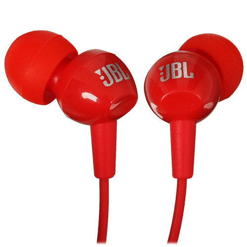 Купить Проводные наушники JBL С100SI  красный 2022 в интернет-магазине DNS. Характеристики, цена JBL С100SI | 5082302.
