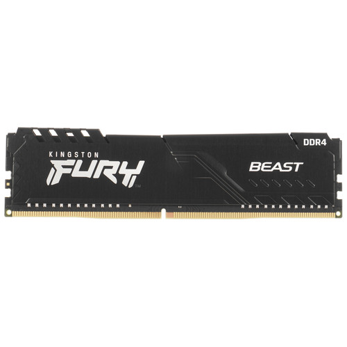 Купить Оперативная память Kingston FURY Beast Black [KF426C16BB/4] 4 ГБ в интернет-магазине DNS. Характеристики, цена Kingston FURY Beast Black | 5053516.