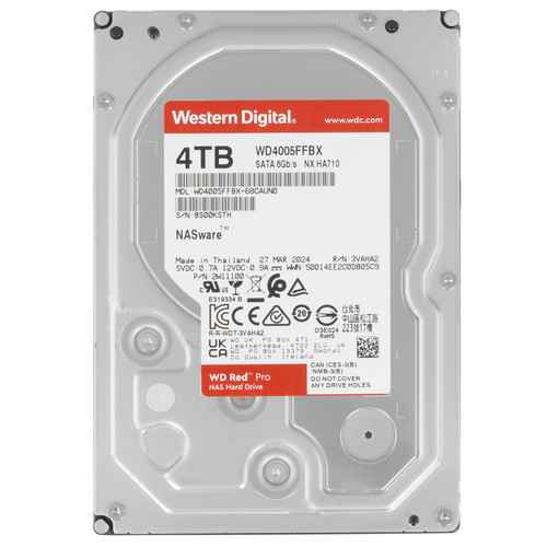 Купить 4 ТБ Жесткий диск WD Red Pro [WD4005FFBX] в интернет-магазине DNS. Характеристики, цена WD Red Pro | 5478551.