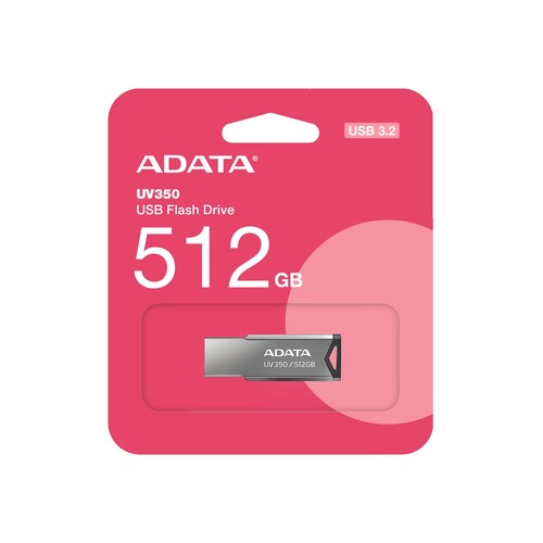 Купить Память USB Flash 512 ГБ ADATA UV350 [AUV350-512G-RBK] в интернет-магазине DNS. Характеристики, цена ADATA UV350 | 5439071.