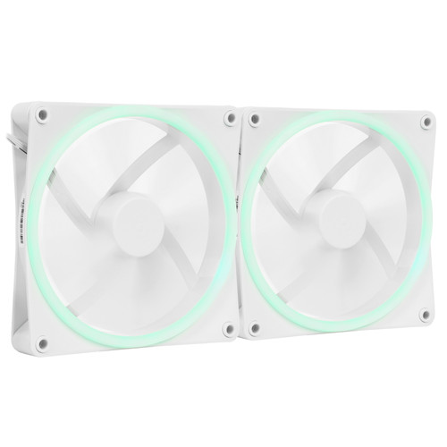 Купить Комплект вентиляторов NZXT F140 RGB DUO Double pack [RF-D14DF-W1] белый в интернет-магазине DNS. Характеристики, цена NZXT F140 RGB DUO Double pack | 5610394.