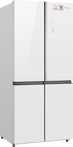 Купить Холодильник многодверный   Weissgauff WCD 590 NoFrost Inverter Premium Biofresh White Glass белый в интернет-магазине DNS. Характеристики, цена Weissgauff WCD 590 NoFrost Inverter Premium Biofresh White Glass | 9008999.