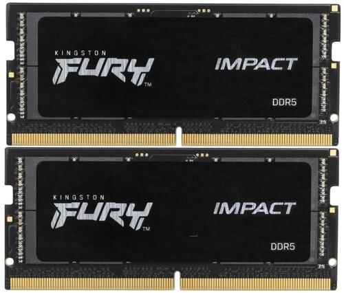 Купить Оперативная память SODIMM Kingston FURY Impact [KF564S38IBK2-32] 32 ГБ в интернет-магазине DNS. Характеристики, цена Kingston FURY Impact | 9326063.