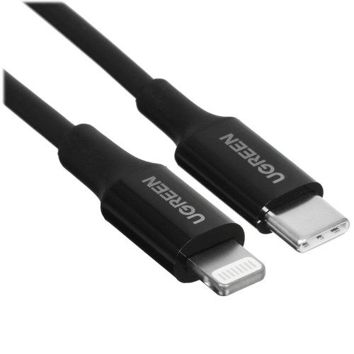 Купить Кабель Ugreen Lightning 8-pin - USB Type-C черный в интернет-магазине DNS. Характеристики, цена Ugreen US171 | 9983438.
