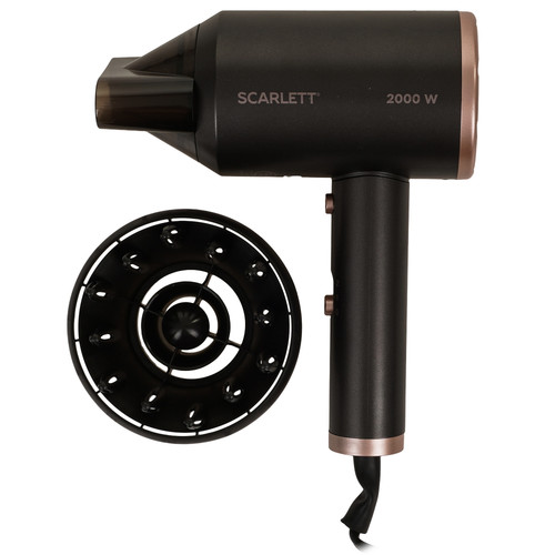 Купить Фен Scarlett SC-HD70I52 коричневый/розовый в интернет-магазине DNS. Характеристики, цена Scarlett SC-HD70I52 | 9176053.
