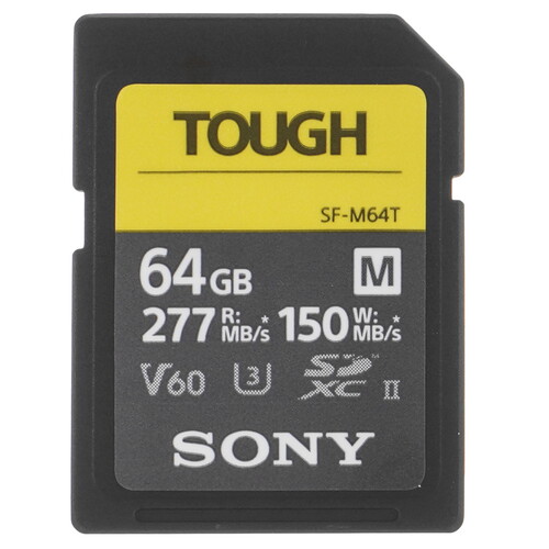 Купить Карта памяти Sony SDXC 64 ГБ [SF-M64T/T1] в интернет-магазине DNS. Характеристики, цена  | 5463554.