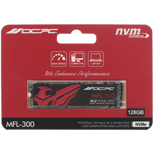 Купить 128 ГБ M.2 NVMe накопитель OCPC MFL-300 [SSDM2PCIEF128GB] в интернет-магазине DNS. Характеристики, цена OCPC MFL-300 | 5609110.