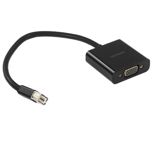 Купить Переходник однонаправленный Ugreen mini DisplayPort - VGA, 0.15 м в интернет-магазине DNS. Характеристики, цена Ugreen MD113 | 9155044.
