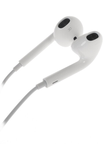 Купить Проводные наушники Apple EarPods (Lightning)  белый 2016 в интернет-магазине DNS. Характеристики, цена Apple EarPods (Lightning) | 1084465.