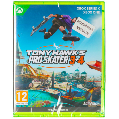 Купить Игра Tony Hawk's Pro Skater 3 + 4 (Xbox Series S, Xbox Series X) в интернет-магазине DNS. Характеристики, цена Tony Hawk's Pro Skater 3 + 4 | 5635481.