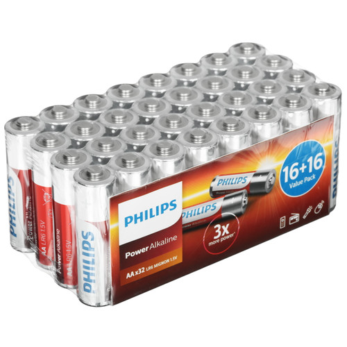Купить Батарейка Philips Power AA (LR6/ER14505/FR6/R6P) в интернет-магазине DNS. Характеристики, цена Philips Power | 5626772.