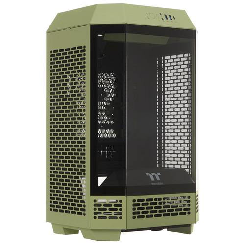 Купить Корпус Thermaltake The Tower 250 Matcha Green [CA-1Z9-00SEWN-00] зеленый в интернет-магазине DNS. Характеристики, цена Thermaltake The Tower 250 Matcha Green | 5603444.
