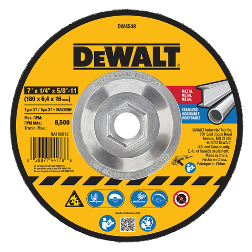 Купить Диск обдирочный DeWalt DW4548 в интернет-магазине DNS. Характеристики, цена DeWalt DW4548 | 5933843.