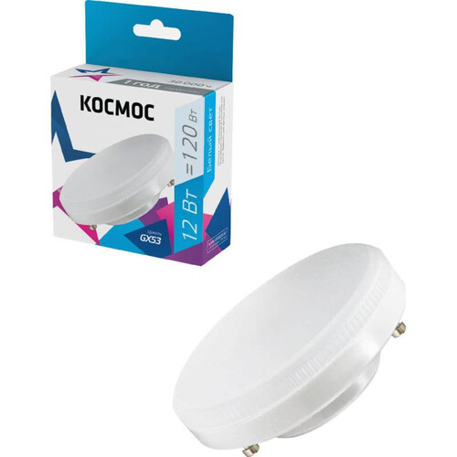Купить Комплект светодиодных ламп Космос Lksm_LED12wGX5345C в интернет-магазине DNS. Характеристики, цена Космос Lksm_LED12wGX5345C | 9303121.