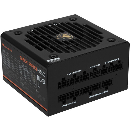Купить Блок питания Cougar GEX PRO 850  черный в интернет-магазине DNS. Характеристики, цена Cougar GEX PRO 850 | 5454623.