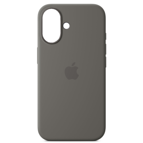 Купить Накладка  Apple Silicone Case для Apple iPhone 16 серый в интернет-магазине DNS. Характеристики, цена Apple Silicone Case | 9175963.