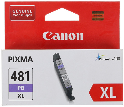 Купить Картридж Canon CLI-481PB XL фото-голубой в интернет-магазине DNS. Характеристики, цена Canon CLI-481PB XL | 1175583.